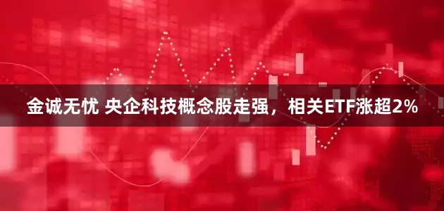 金诚无忧 央企科技概念股走强，相关ETF涨超2%