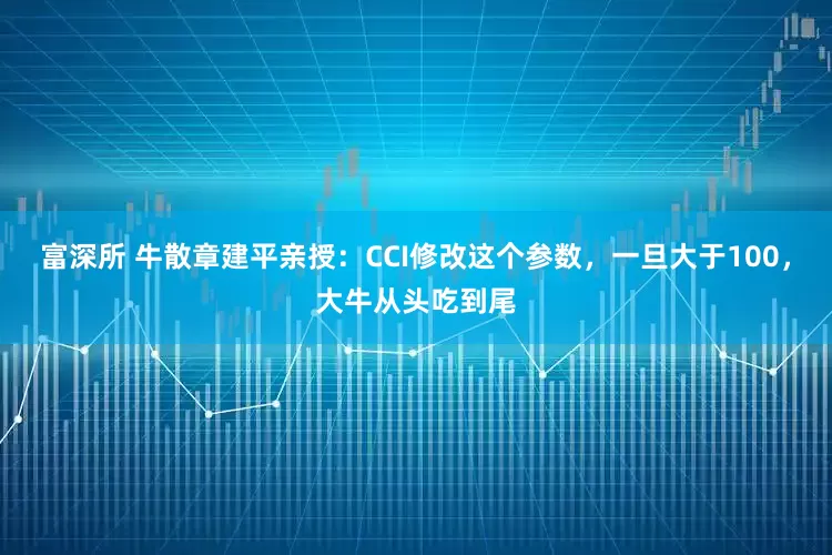 富深所 牛散章建平亲授：CCI修改这个参数，一旦大于100，大牛从头吃到尾